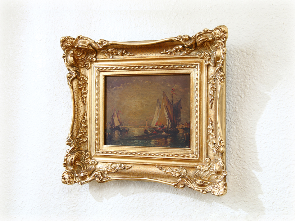 Vista di Venezia / Oil Painting｜アンティーク家具・照明の専門店