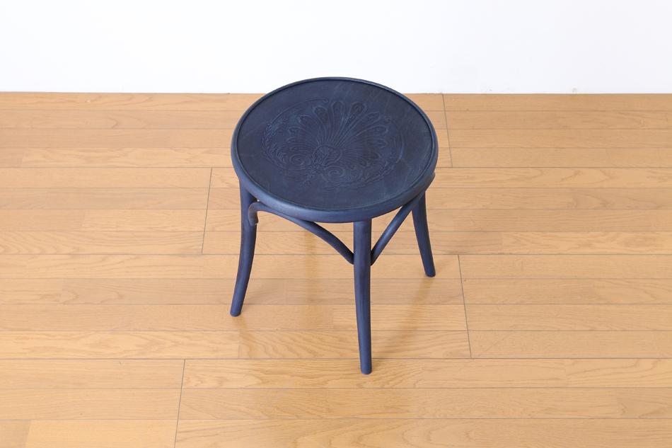 トンTON ベントウッドスツール No60 アーチレッグArch leg/デニム
