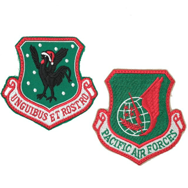 楽天市場】Military Patch（ミリタリーパッチ）PACIFIC AIR FORCE