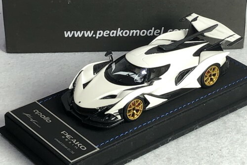 楽天市場】Peako 1/64 アポロ IE ホワイト Apollo Automobil Apollo IE