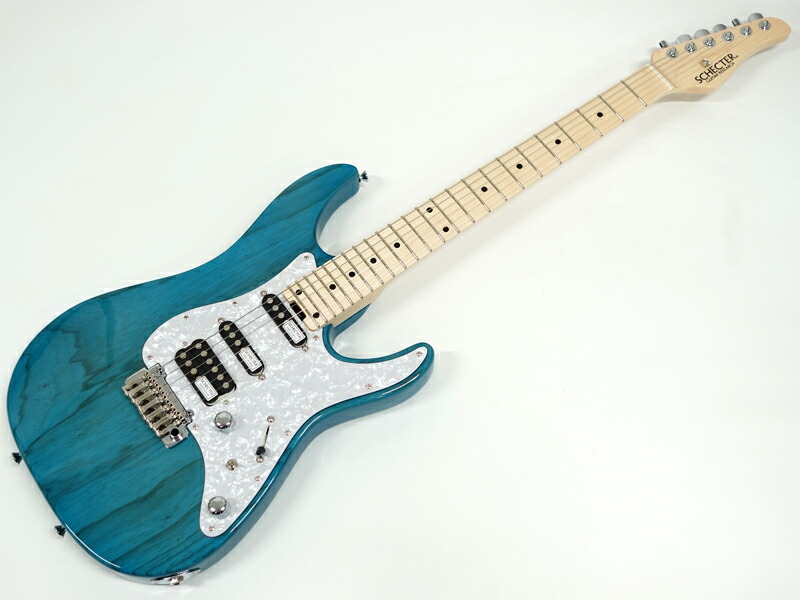 楽天市場】Schecter SD-II-24 BW Basswood 新品 アクアブルー