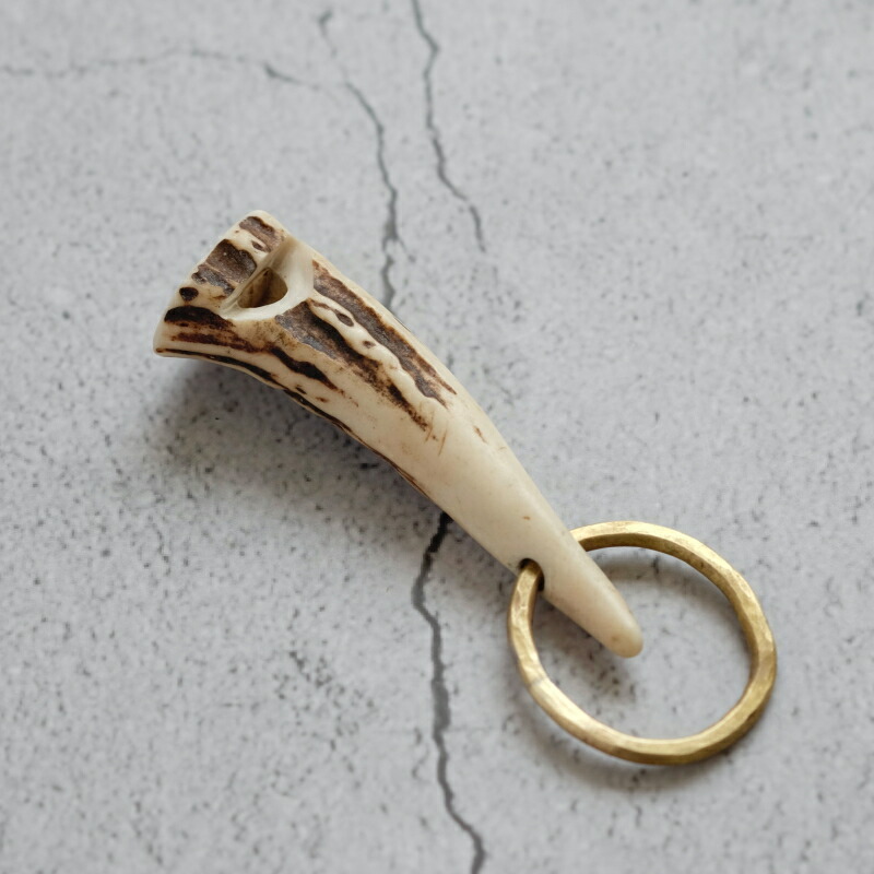 楽天市場】deer whistles鹿の角の笛ペンダント当店別注尖型ラージ