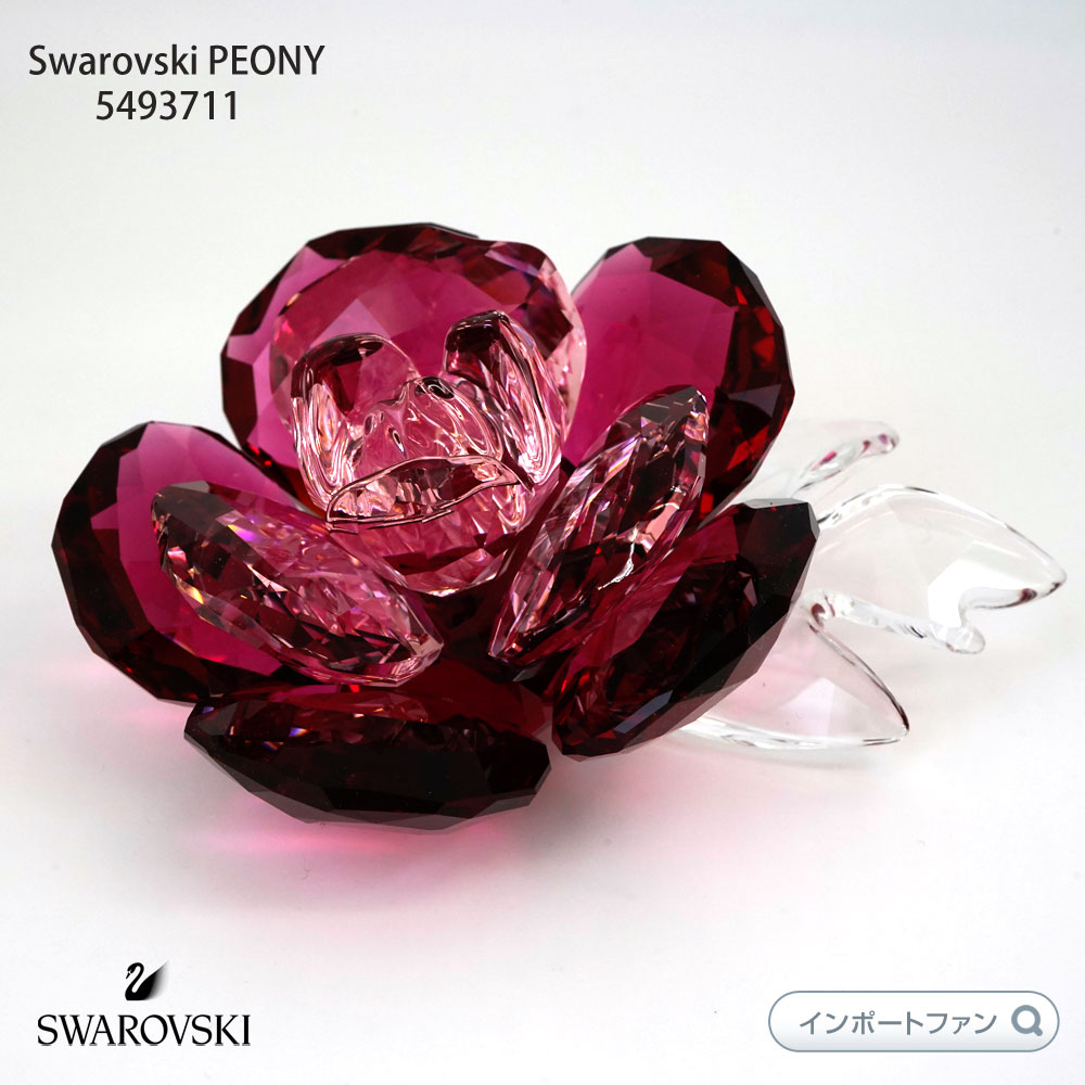 楽天市場】スワロフスキー ハイビスカス レッド 花 5136828 Swarovski