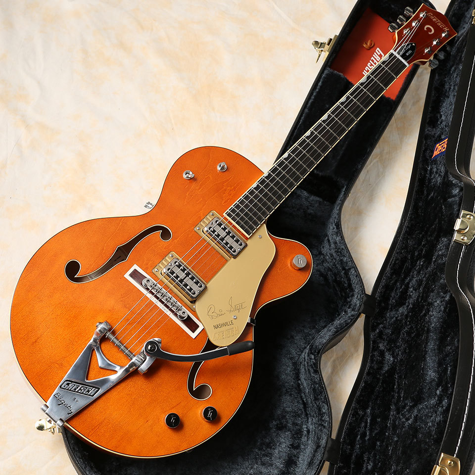 楽天市場】Gretsch（グレッチ）G6120T-BSSMK Brian Setzer Signature