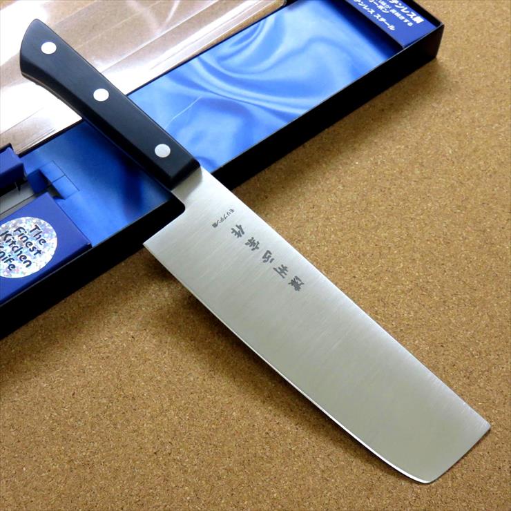楽天市場】関の刃物 菜切り包丁 16.5cm (165mm) 富士觀 鎚目鍛造 本割