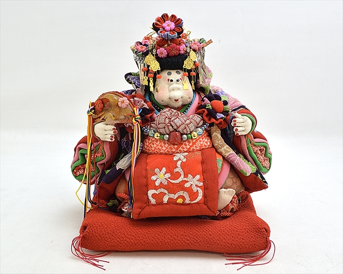 和雑貨 四季彩堂 オンラインショップ / 古布創作人形 おひなちゃま ミニ