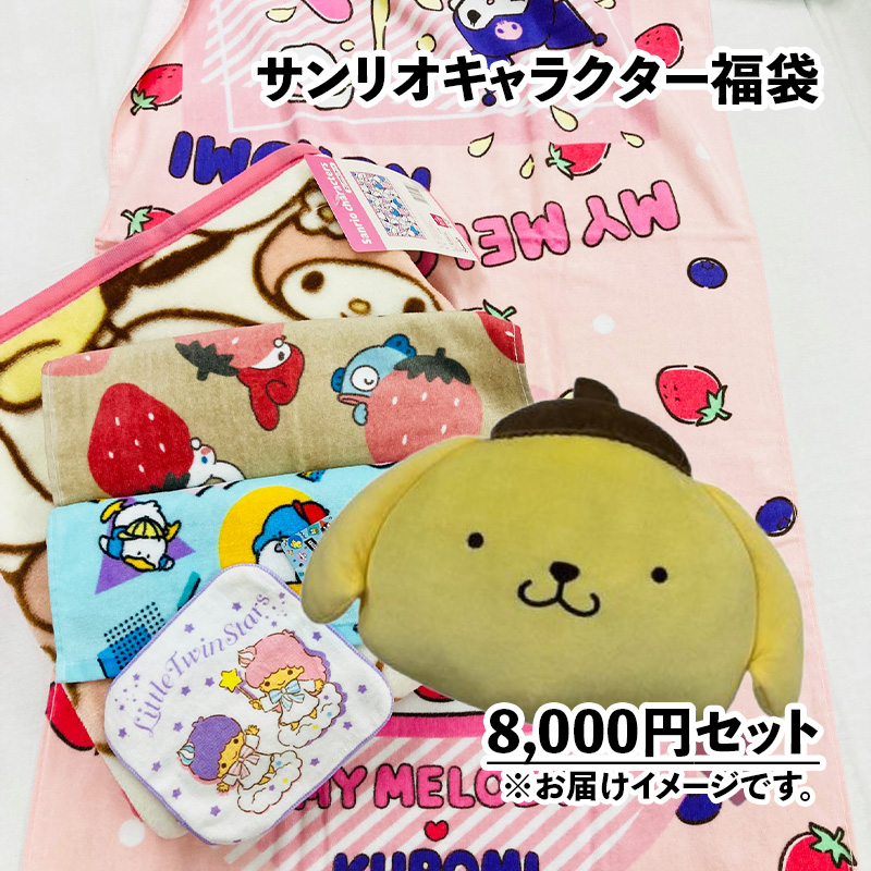 sanrio（サンリオ） キャラクター福袋 ハンカチ ウォッシュタオル