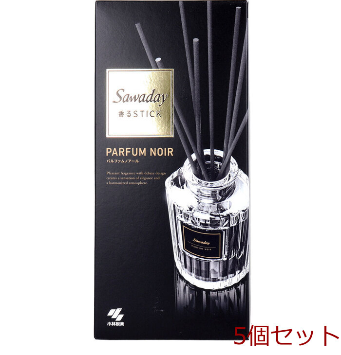 サワデー香るスティック パルファム ノアール 70mL 5個セット