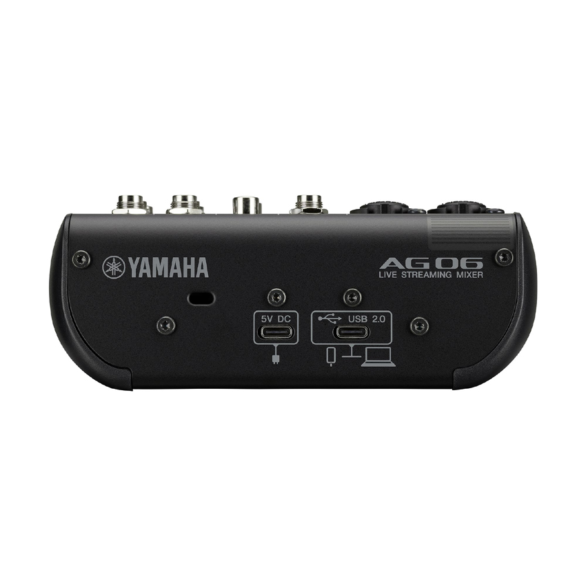 YAMAHA（ヤマハ） 定番 YAMAHA AG06mk2 BK 配信用ミキサー オーディオ