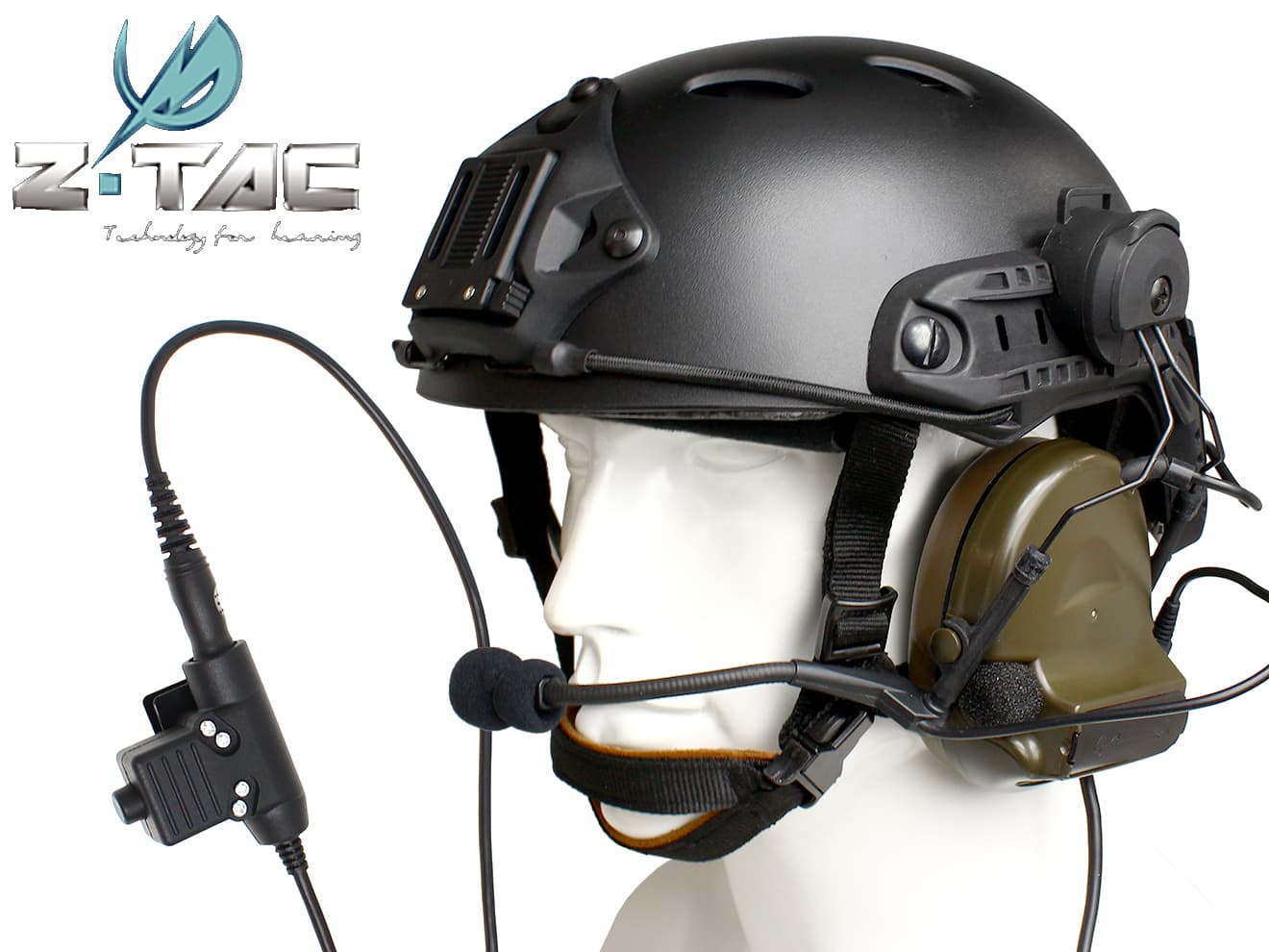 Z-041 ZTACTICAL ZタクティカルCMTC II タクティカルヘッドセット(Z