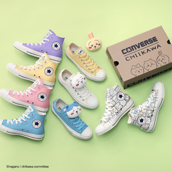 ALL STAR コンバース オールスター CL HI / ちいかわ モモンガ