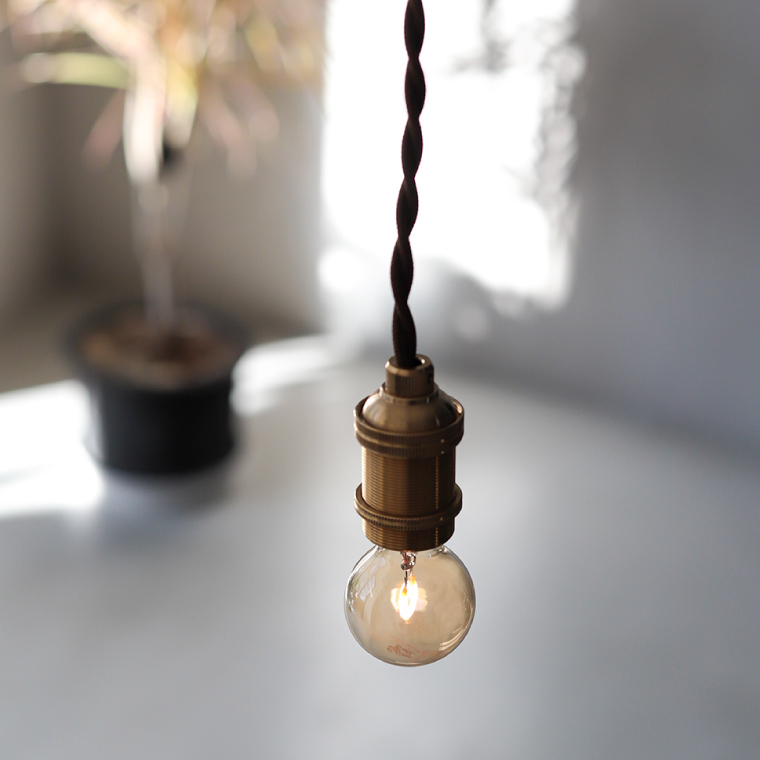 EdisonBulb ペンダントライト 100cm ダクトレール用 引掛けシーリング