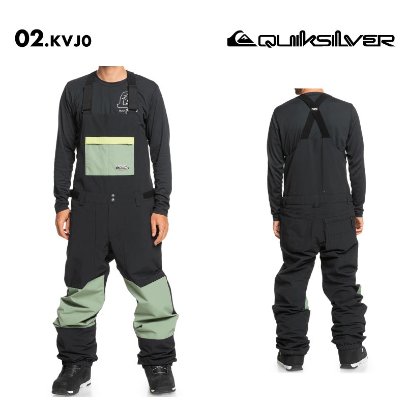 QUIKSILVER/クイックシルバー メンズ スノーウェア ビブパンツ FLY
