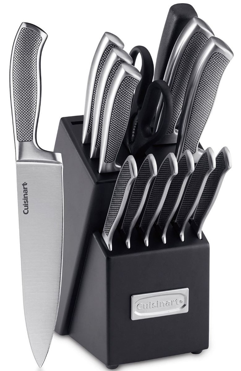 クイジナート（Cuisinart） ナイフ15点セット ブロック付 グラフィック