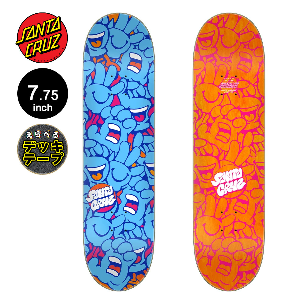 SANTA CRUZ（サンタクルーズ） スケボー デッキ 7.75 FEELBASE HAND