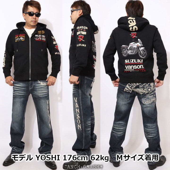 VANSON（バンソン） 48h限定P最大16倍!2/20pm23:59迄 VANSON SUZUKI