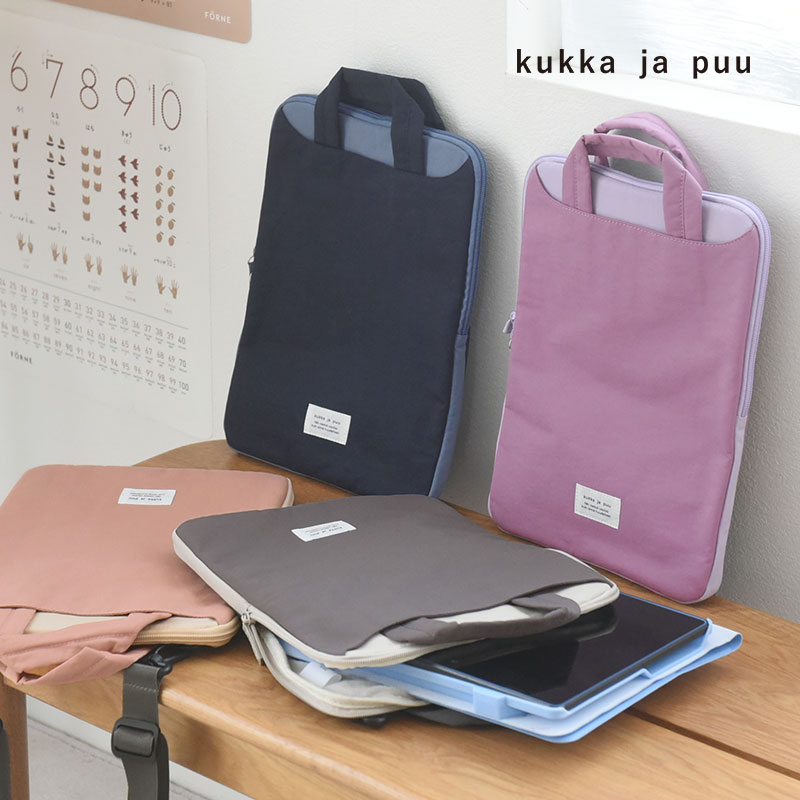 kukka ja puu（クッカヤプー） 【北欧シンプル無地】タブレットケース