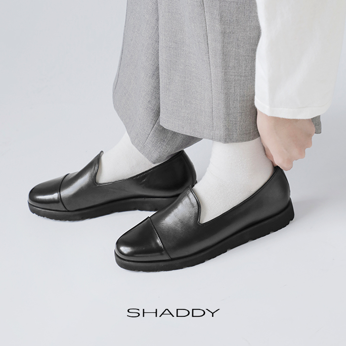 セール【30%OFF】シャディ SHADDY レザー フラット シューズ sh004