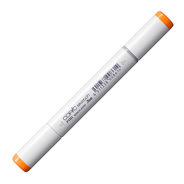 コピックスケッチ FYR 1本 単品 フローセント オレンジ Fluorescent
