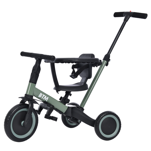 BTM 【2/25限定全店P5倍！】【再入荷】三輪車 乗り物 軽量 押し棒付き