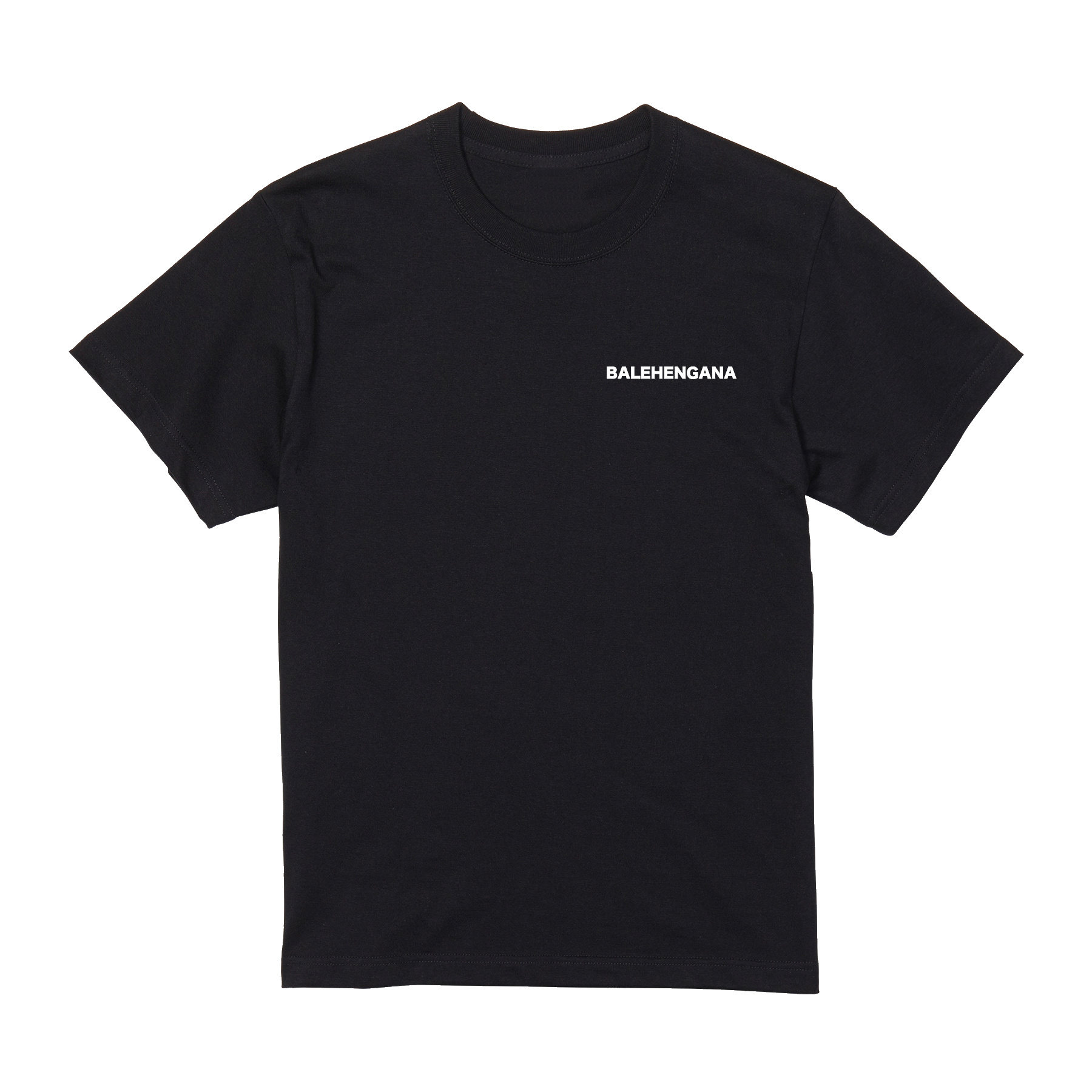 BALEHENGANA バレヘンガナ ばれへんがな ワンポイント Tシャツ 半袖 白