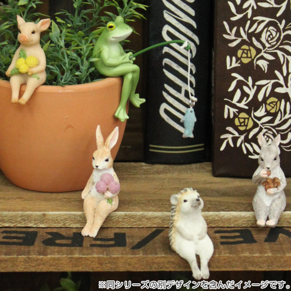 マスコット ウサギ 置物 インテリア （ オブジェ アニマル うさぎ