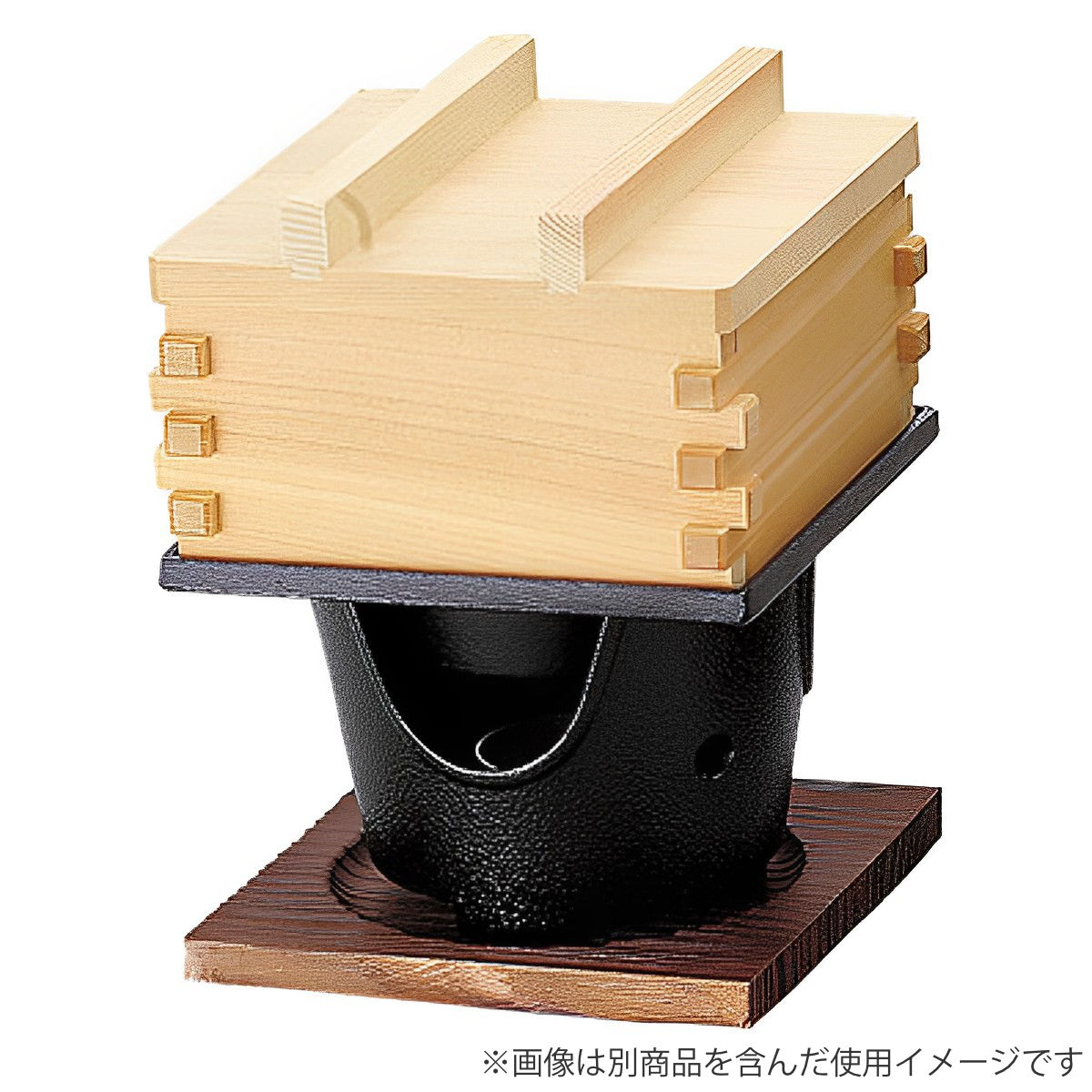 和せいろ ひのき製 角型セイロセット ミニ 日本製 （ 卓上せいろ 蒸籠