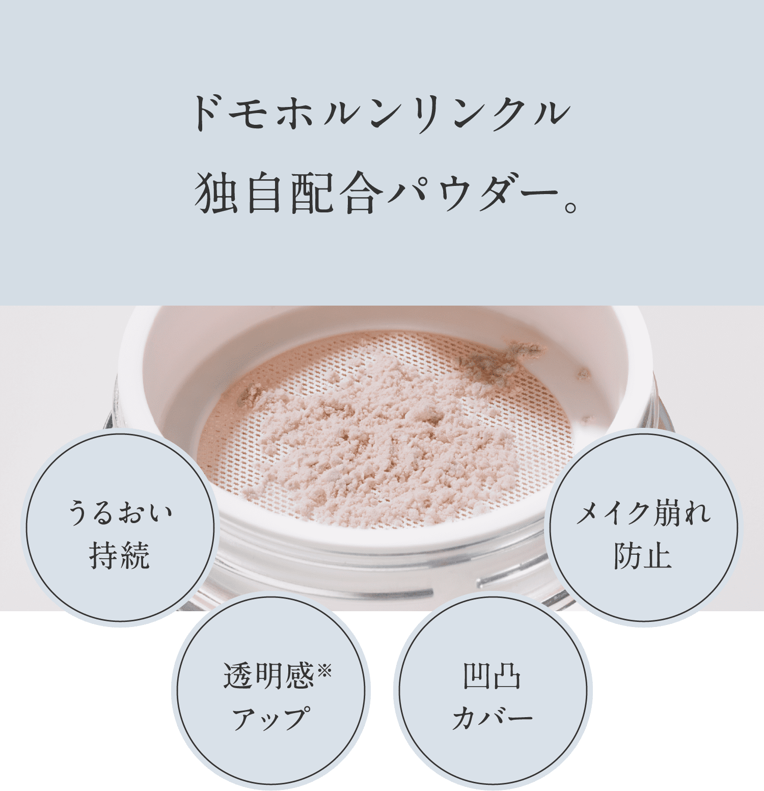 ドモホルンリンクル（Domohorn Wrinkle） 公式 フェイスパウダー 11.5g