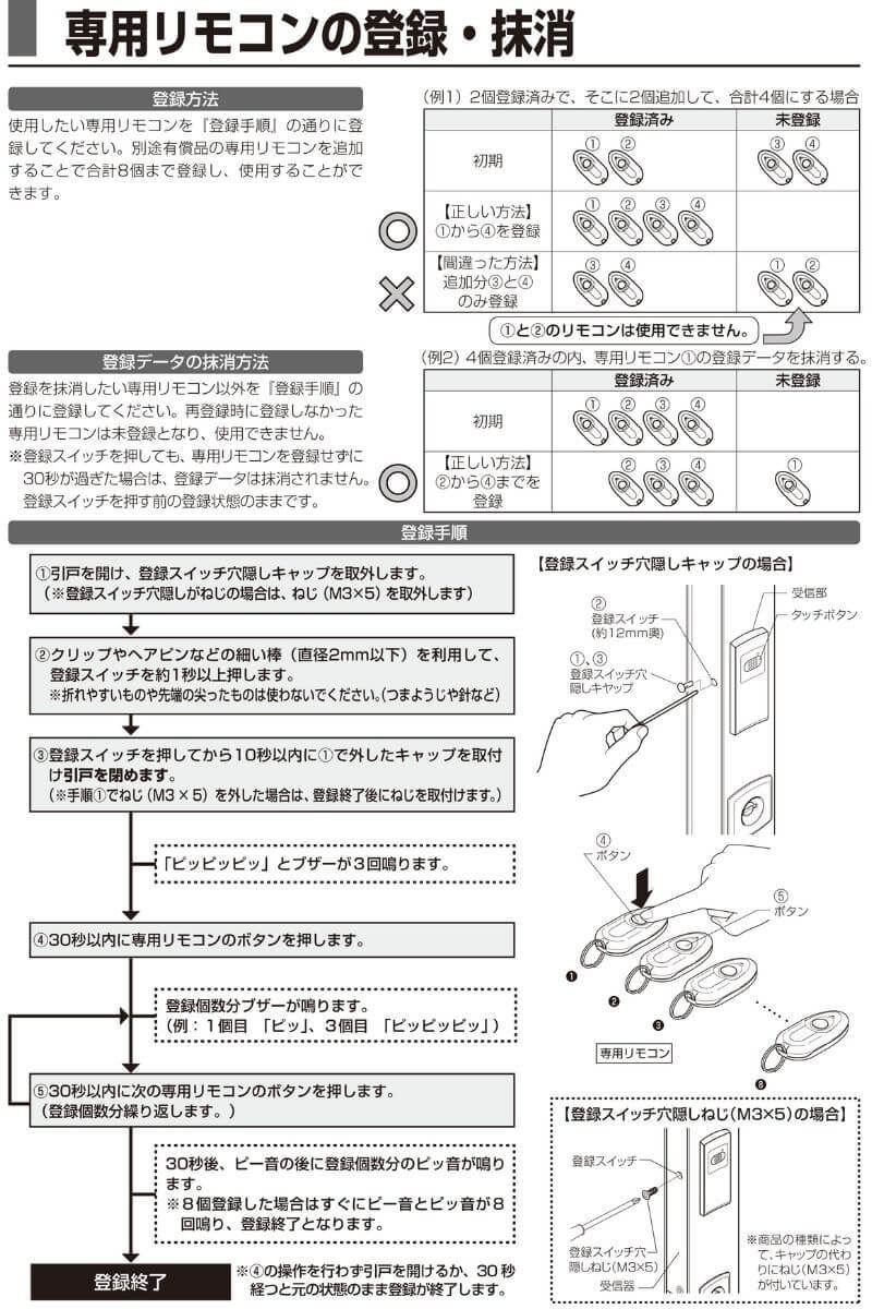 LIXIL（リクシル） DASZ745 簡易タッチキーシステム用リモコンキー