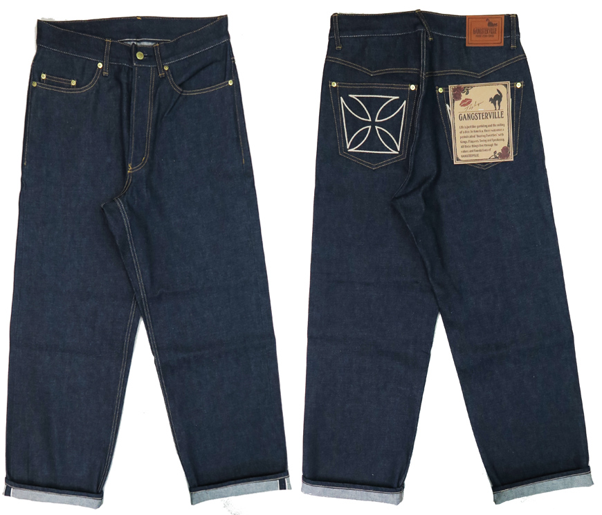 GANGSTERVILLE（ギャングスタービル） THUG DENIM WIDE