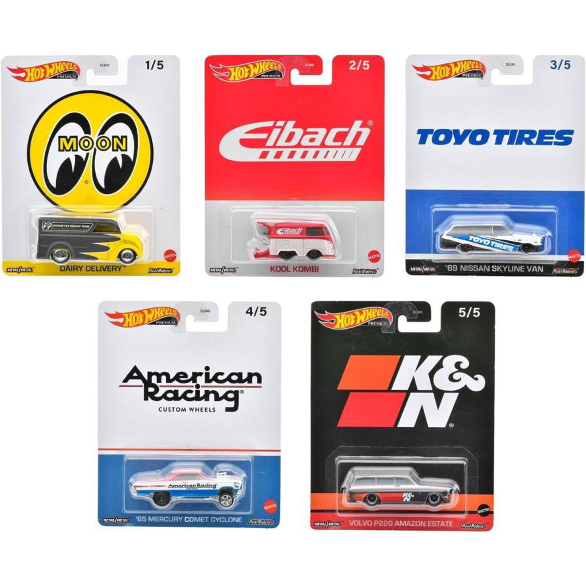 ホットウィール ポップカルチャー MOON, TOYO TIRES 他 メタルダイ