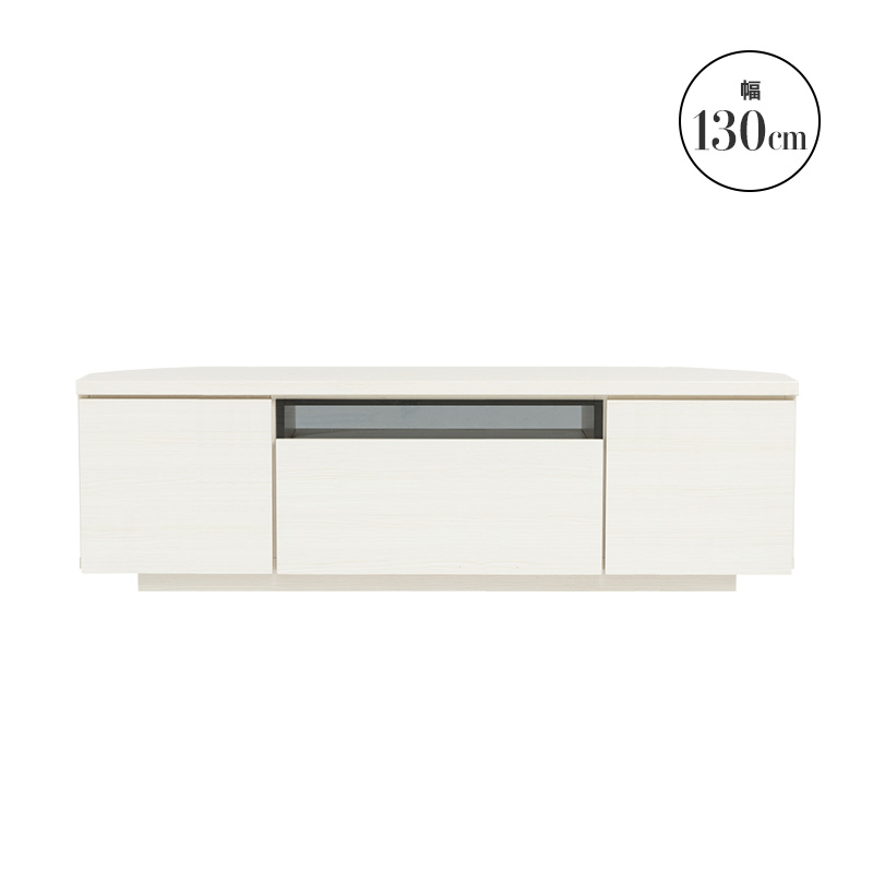 MINT テレビ台 日本製 完成品 国産 コーナーテレビ台 約130cm
