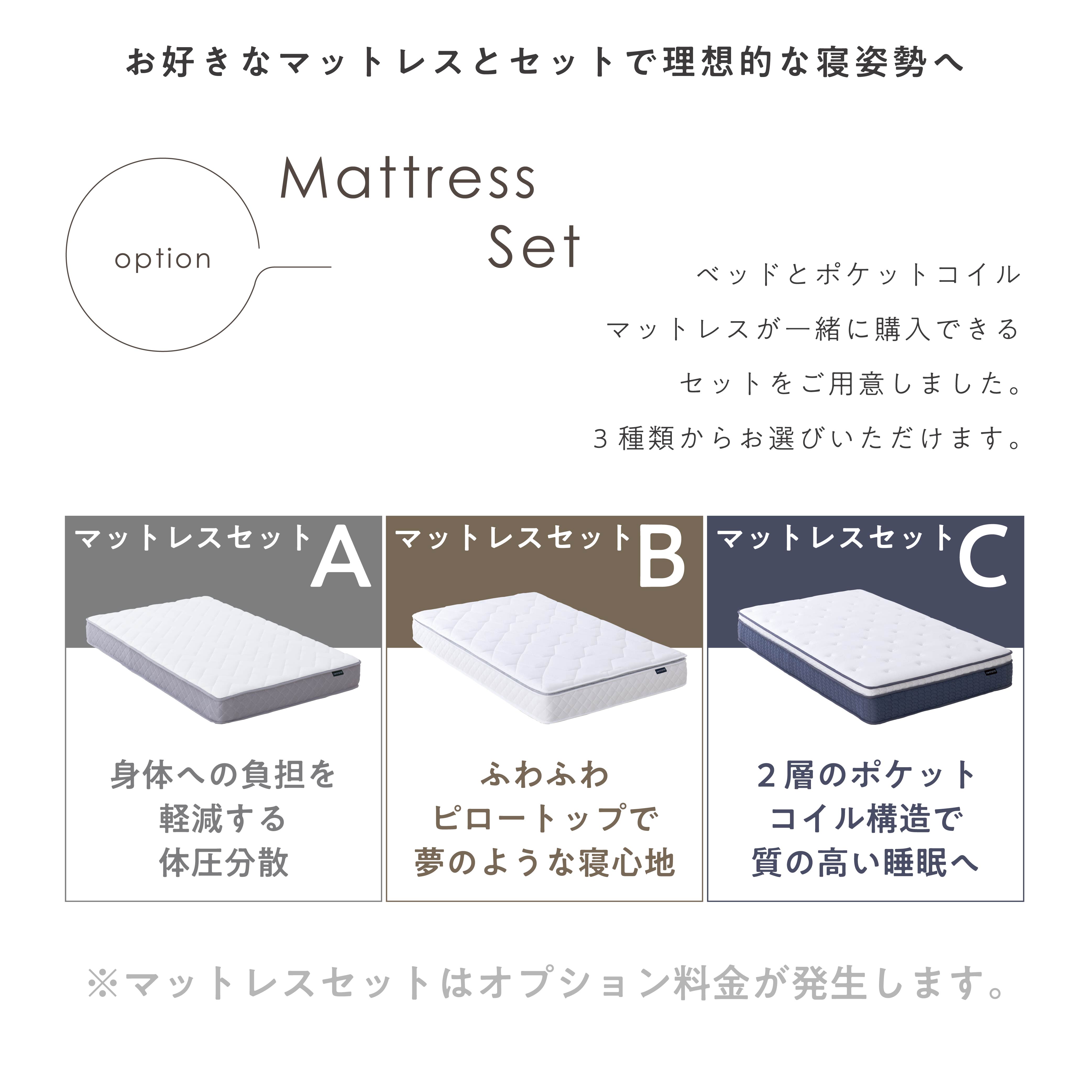 VENTOTA 【ダブル】ベッド ベッドフレーム すのこベッド ヘッドボード