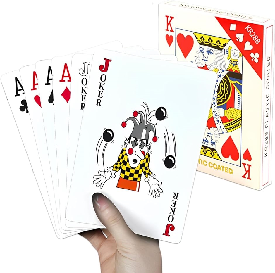 トランプ 大きい パーティ 手品 ジャンボ ゲーム 催し物 17x12cm(特大