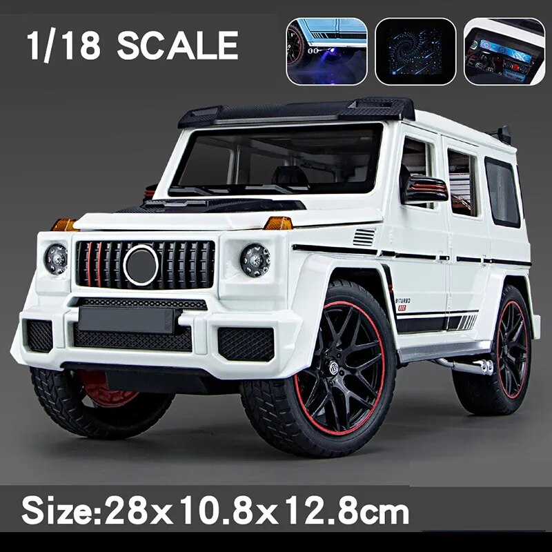 W20230425 ミニカー メルセデスベンツ Mercedes Benz BRABUS G800 1:18