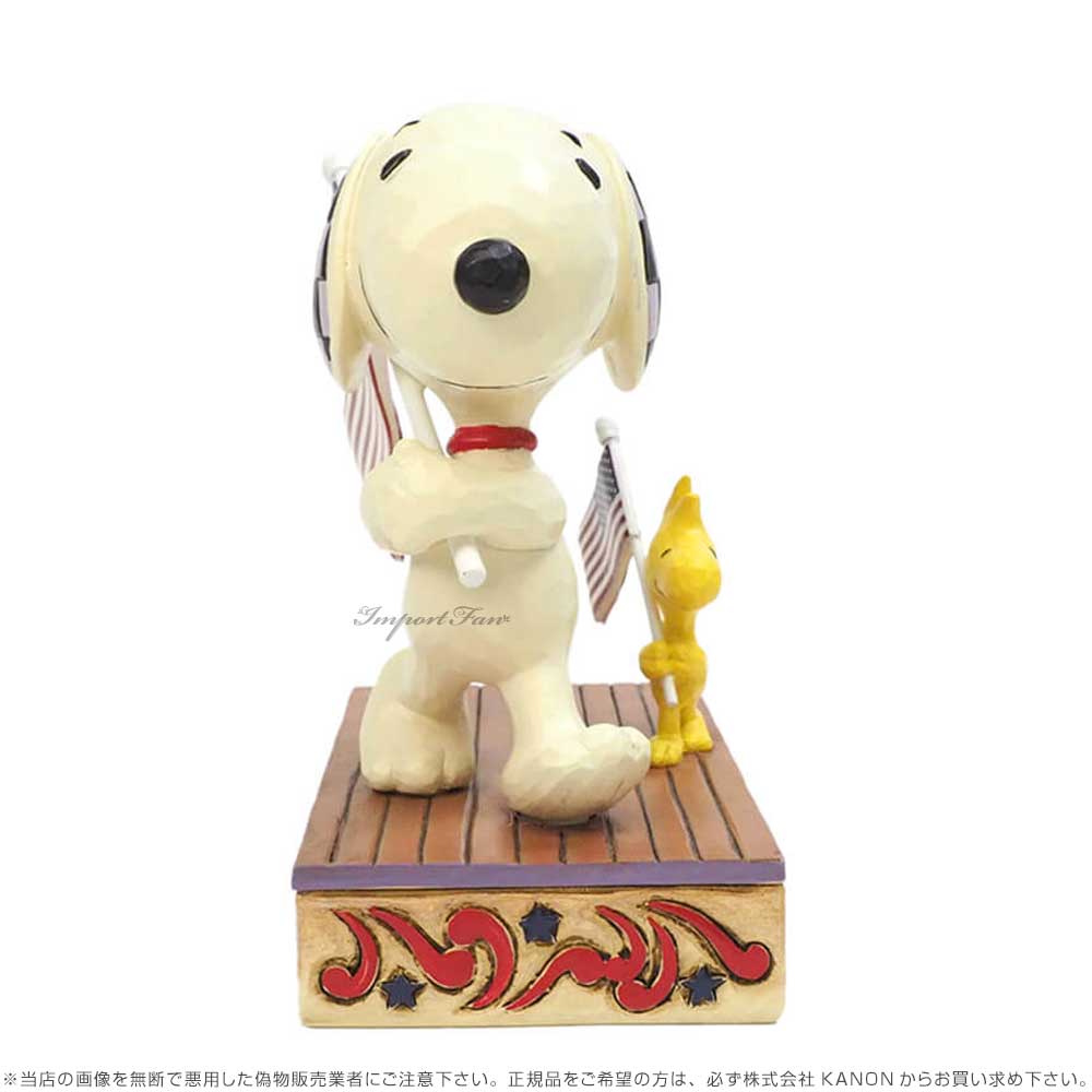 SNOOPY（スヌーピー） ジムショア ウッドストック アメリカンフラッグ
