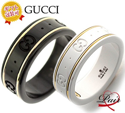 GUCCI（グッチ） 225985-I19A1/8061 ペアリング/2個セット/BOX