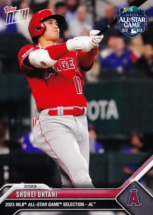 445【大谷翔平/エンゼルス】2023 MLB TOPPS NOW [2023.6.15] 1900年
