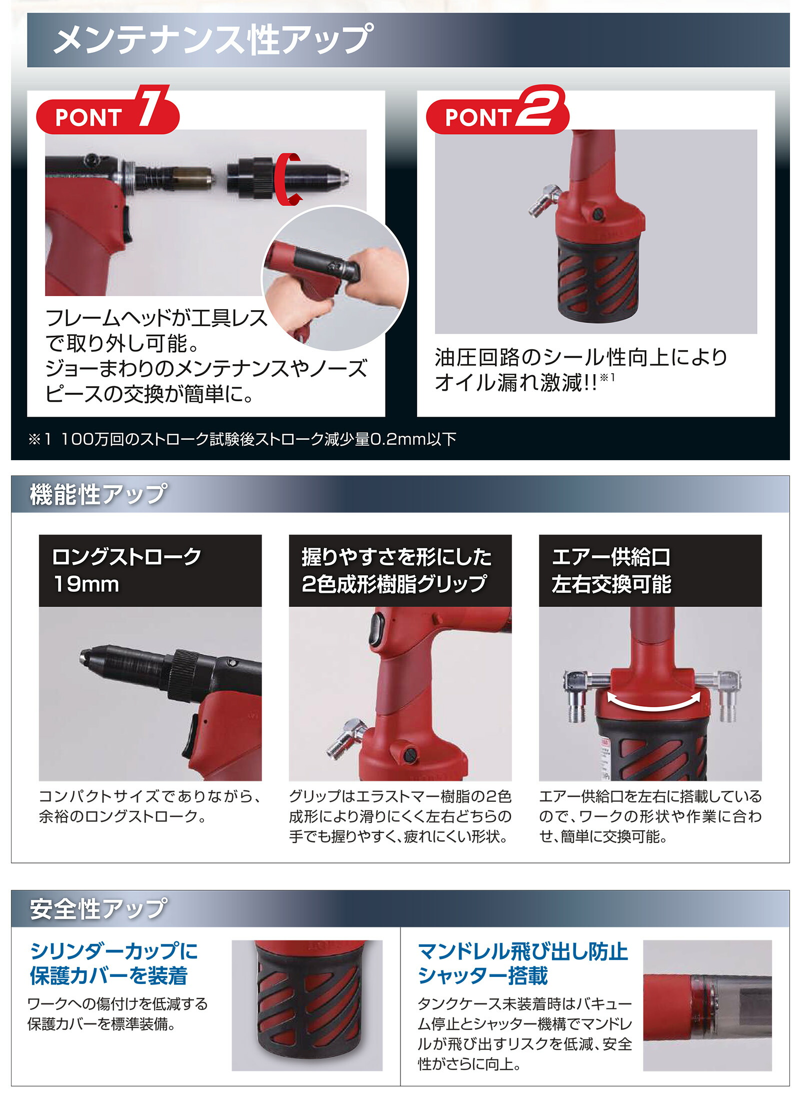 LOBSTER 〈ロブテックス〉エアーリベッター R2A1 【オススメ】 JAN