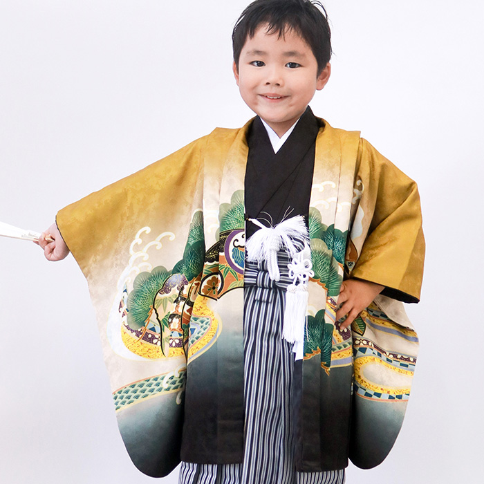 KYOETSU（京越） 【豪華安心12点フルセット】 七五三 着物 男の子 5歳