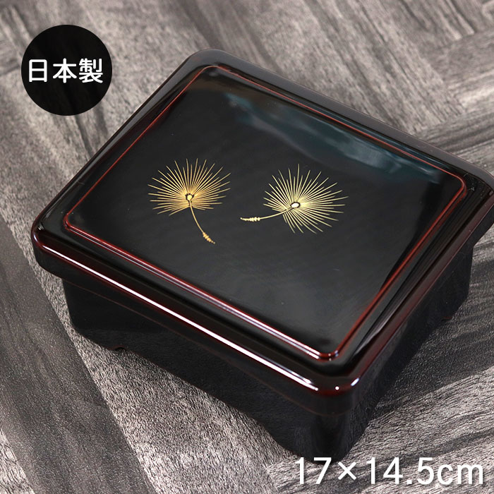 うな重 うなぎ 日本製 うな重箱 器 溜内朱 飛花沈金 箱入り 平蓋丼重
