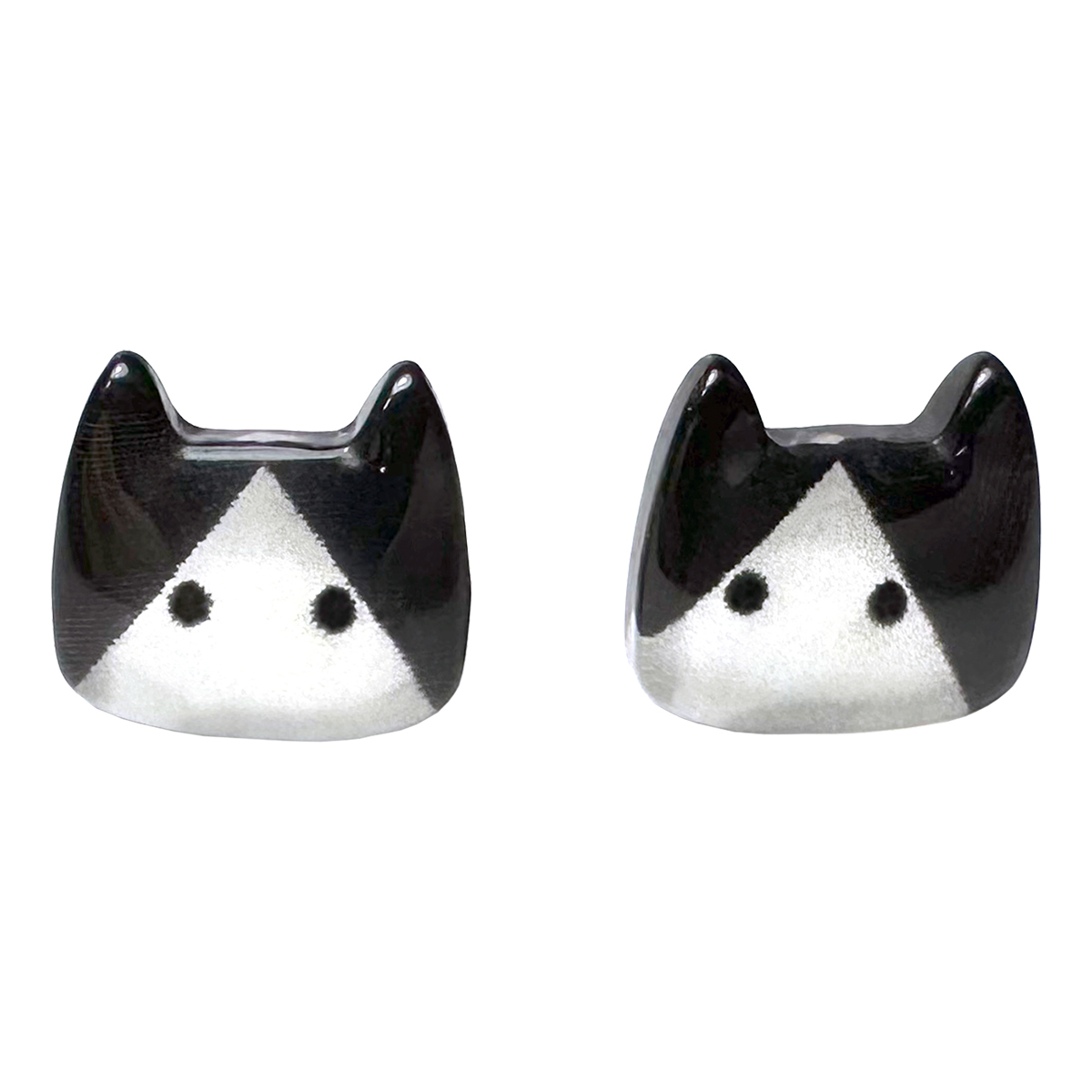 ネコ ピアス 2個セット 全6種類 ファンシー かわいい ねこ 猫 キャット