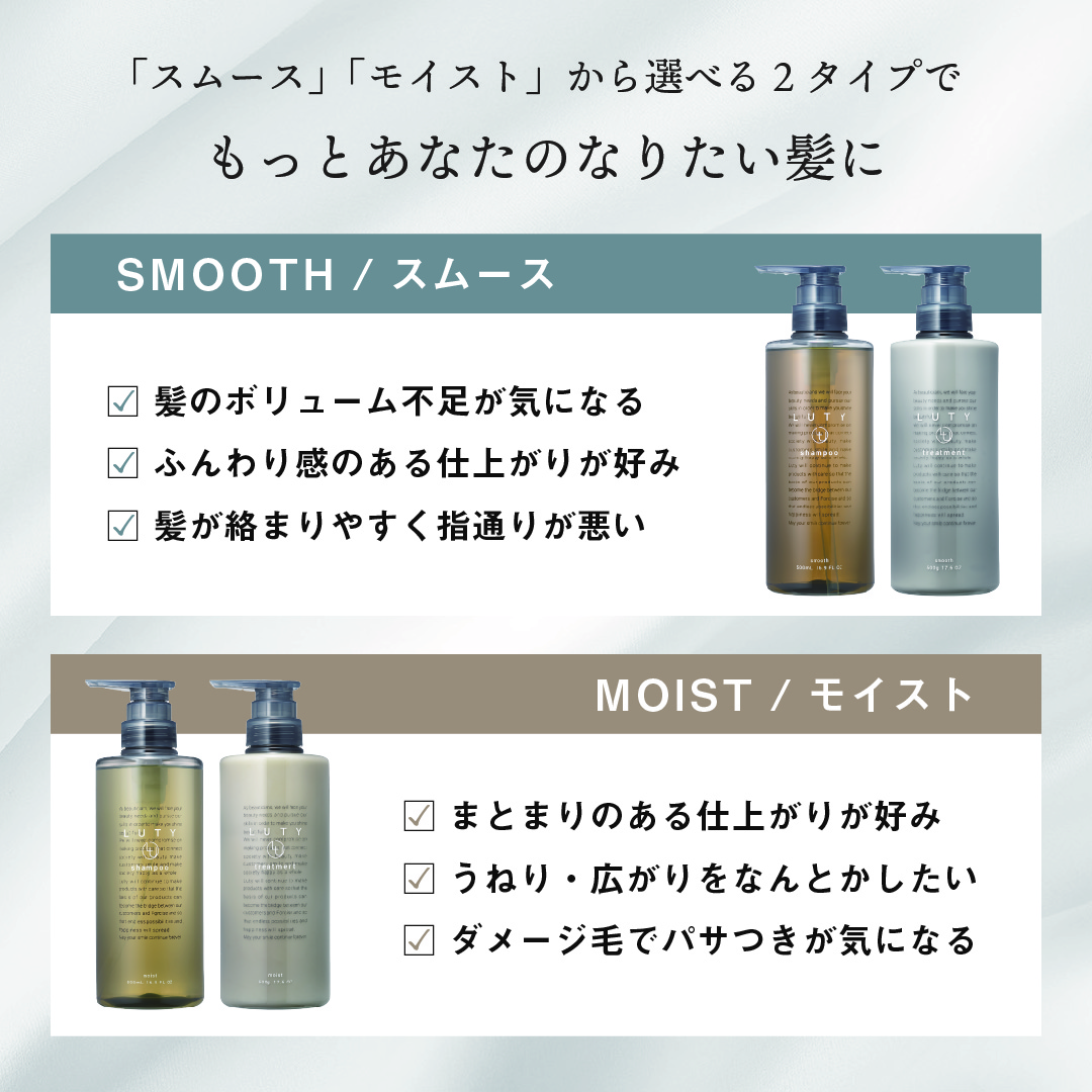 LUTY（ルーティー） シャンプー シャンプー 1000ml トリートメント