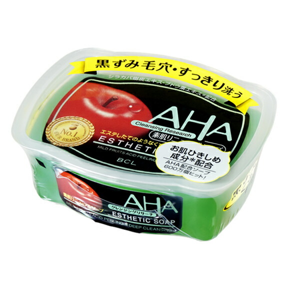 AHA クレンジングリサーチ ソープ 100g 洗顔 石鹸 石けん リンゴ酸