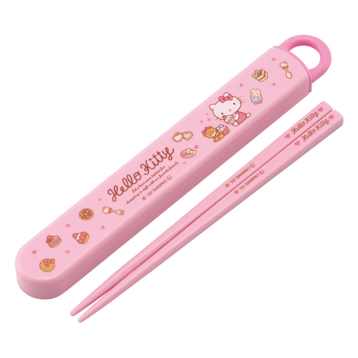 スケーター 箸箱セット 抗菌 箸 16.5cm 音の鳴らない キャラクター