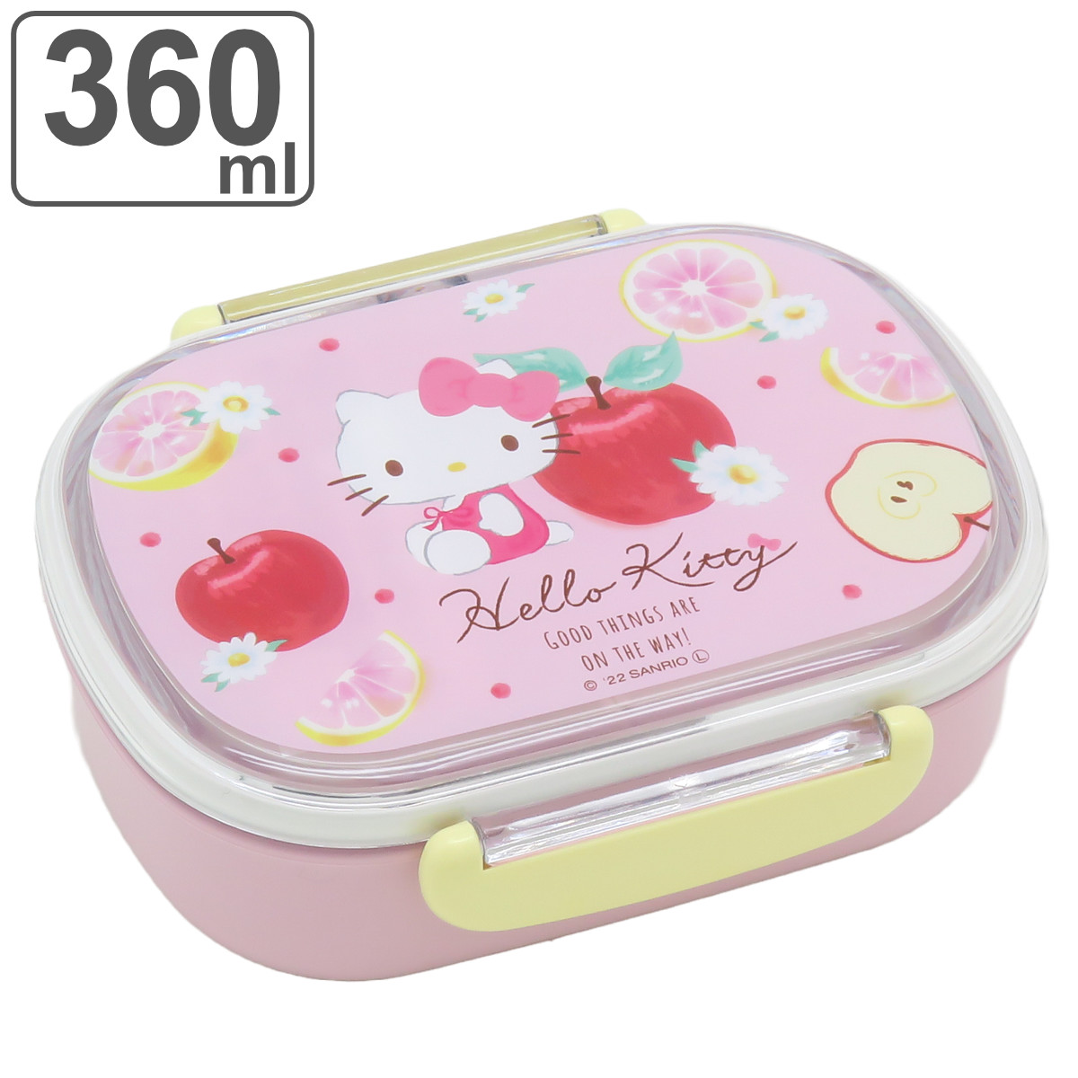OSK（オーエスケー） 弁当箱 1段 ランチボックス ハローキティフルーツ
