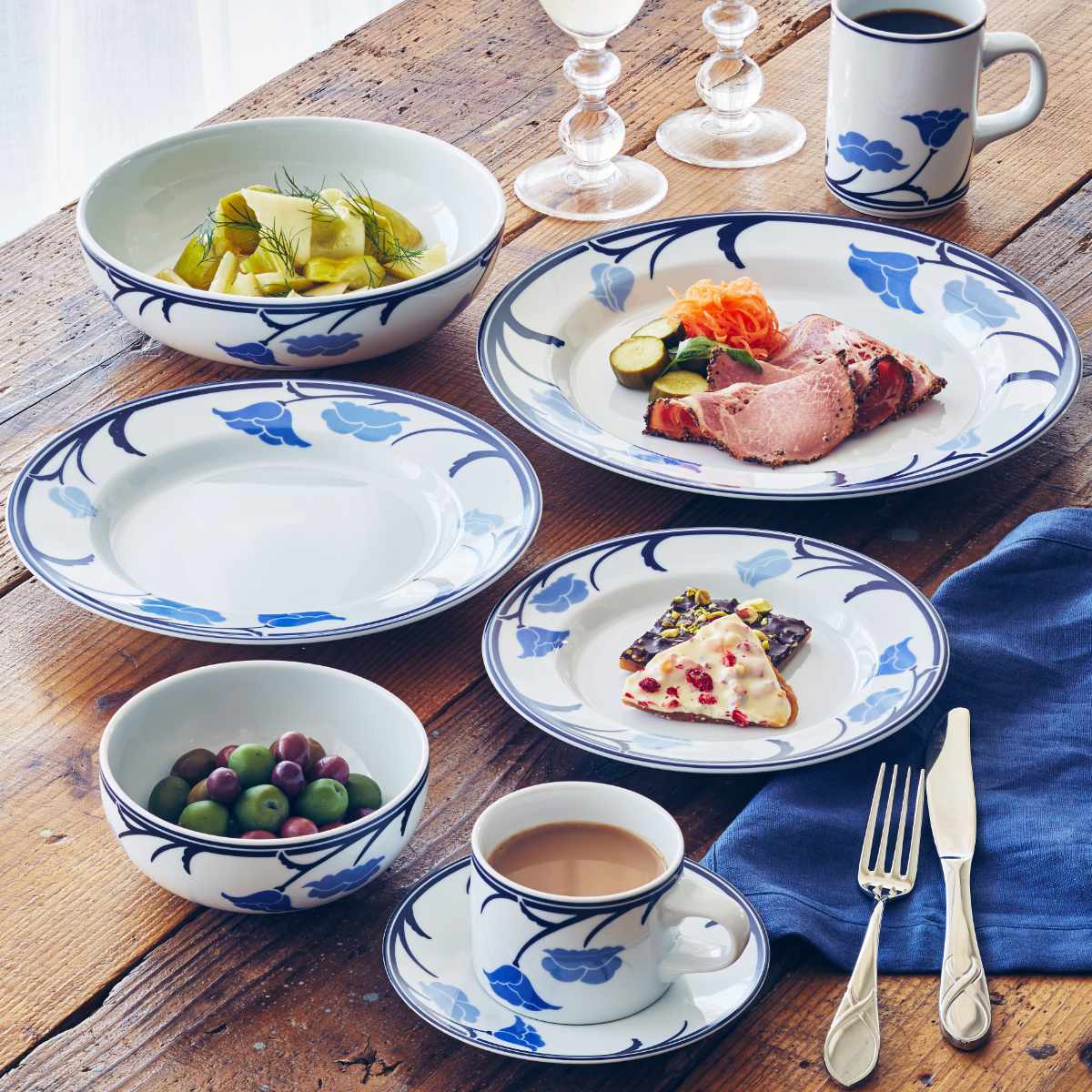 DANSK（ダンスク） ディナープレート 28cm チボリ 洋食器 （ 北欧 食器