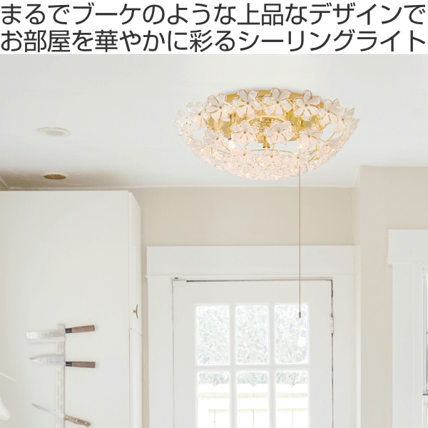 キシマ（KISHIMA） シーリングライト BOUQUET 5灯 照明 LED 対応