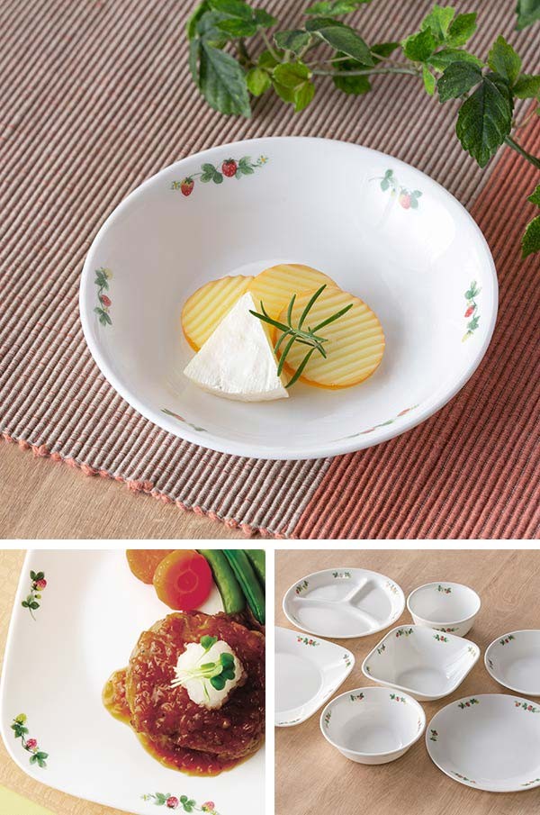 プレート 17cm 深皿 コレール CORELLE 皿 食器 スウィートストロベリー