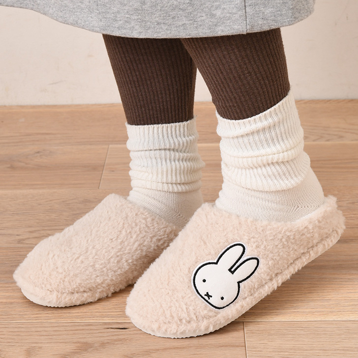 Miffy（ミッフィー） スリッパ 室内 冬 暖かい 防寒 レディース